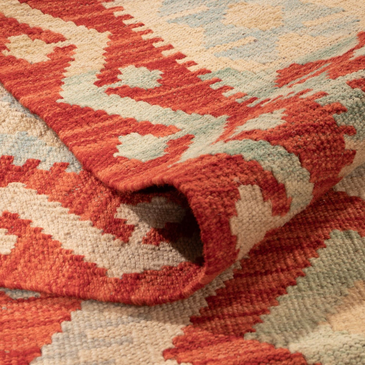 Kelim Rug - Splash - 294 x 209 cm - multicolored