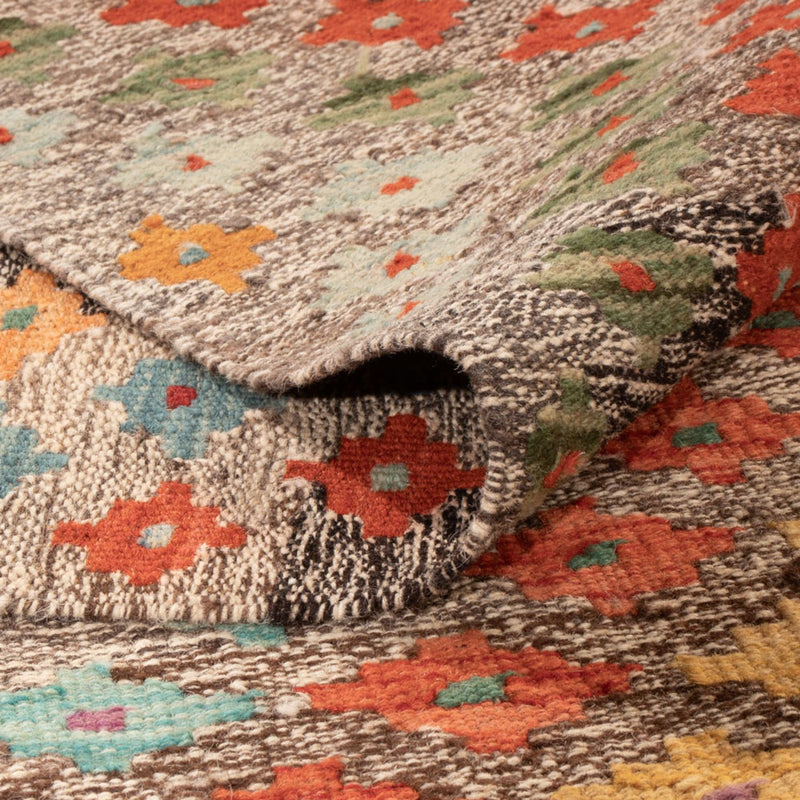 Kelim Rug - Splash - 298 x 206 cm - multicolored