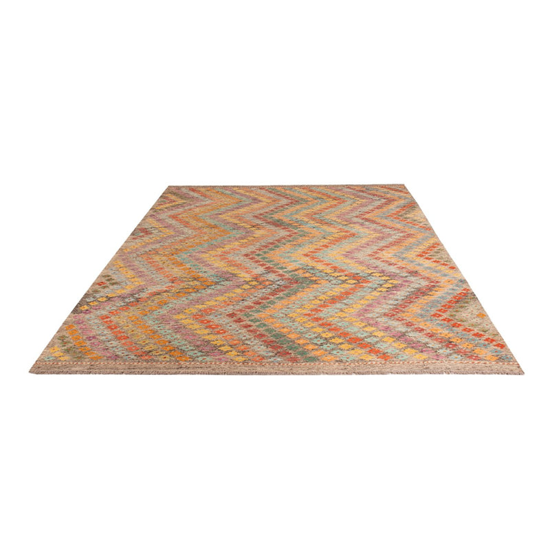 Kelim Rug - Splash - 298 x 206 cm - multicolored