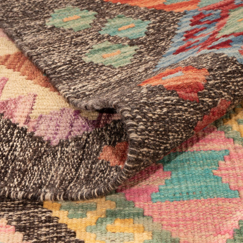 Kelim Rug - Splash - 304 x 211 cm - multicolored