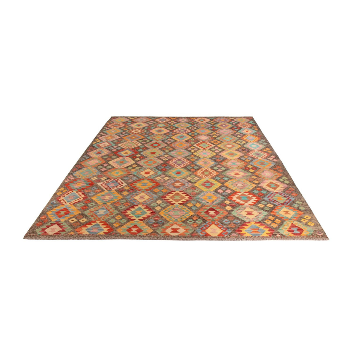 Kelim Rug - Splash - 304 x 211 cm - multicolored