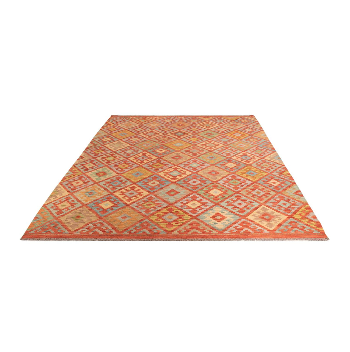 Kelim Rug - Splash - 300 x 202 cm - multicolored