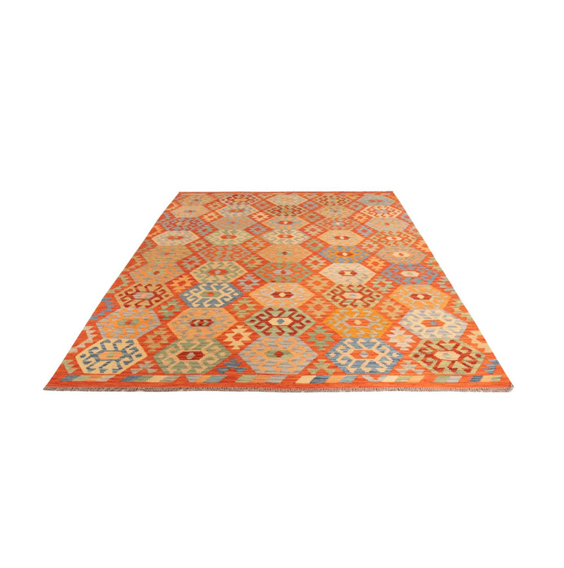 Kelim Rug - Splash - 301 x 206 cm - multicolored