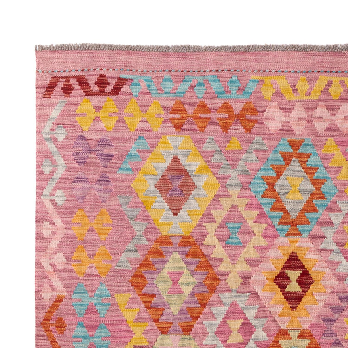 Kelim Rug - Splash - 300 x 200 cm - multicolored