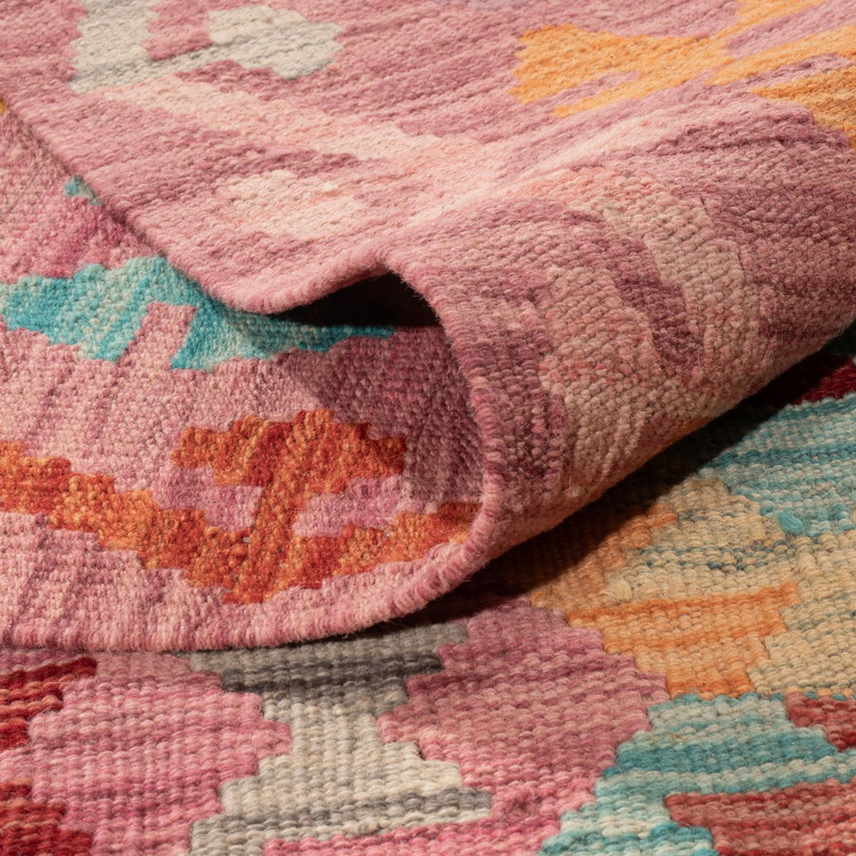 Kelim Rug - Splash - 300 x 200 cm - multicolored