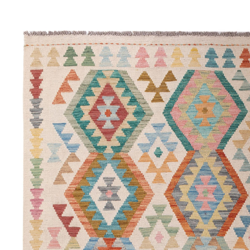 Kelim Rug - Splash - 298 x 205 cm - multicolored