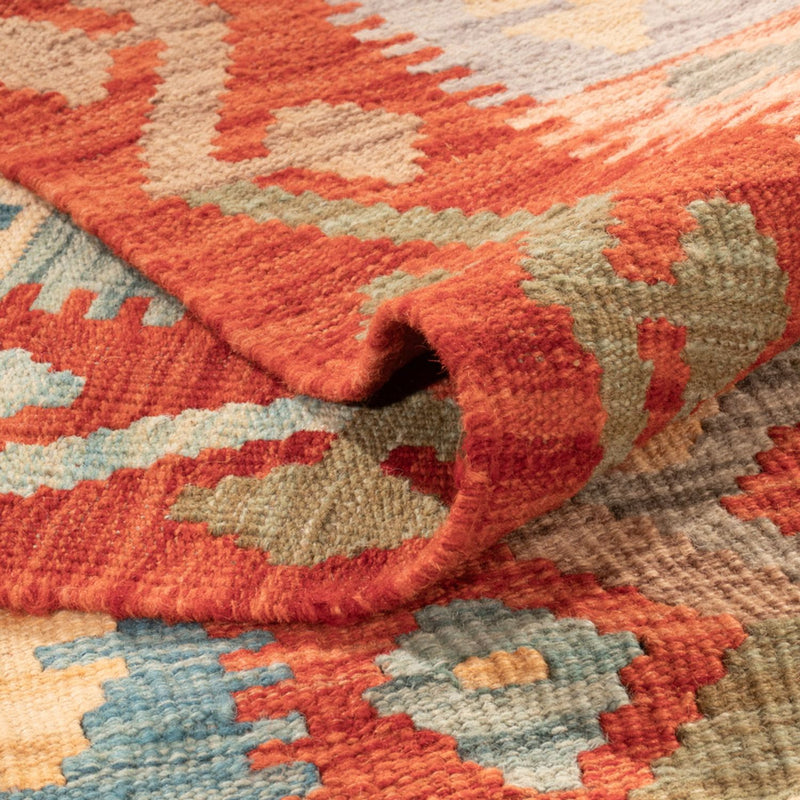 Kelim Rug - Splash - 305 x 207 cm - multicolored