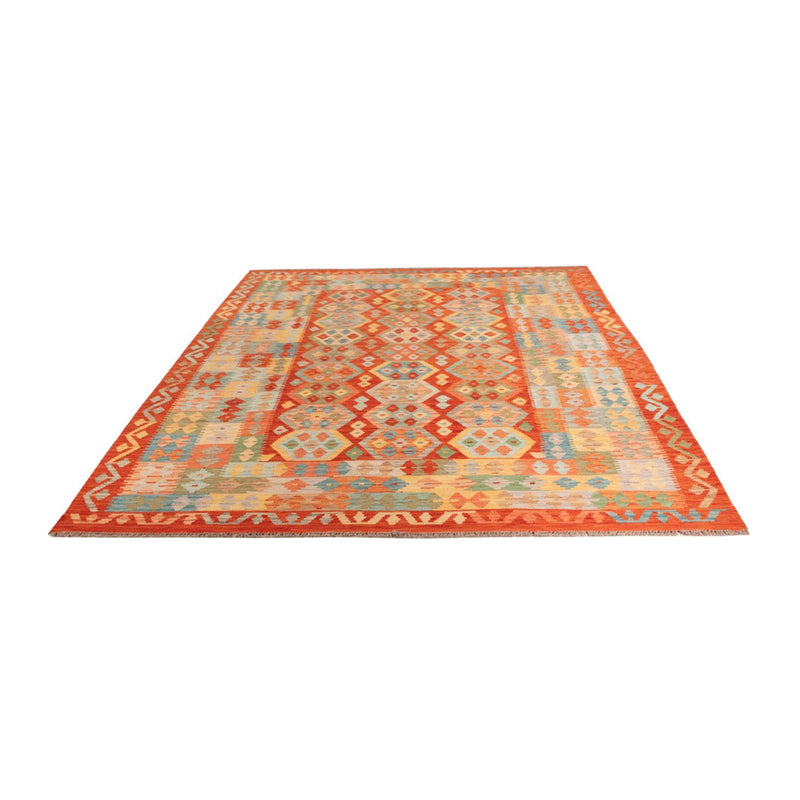 Kelim Rug - Splash - 305 x 207 cm - multicolored