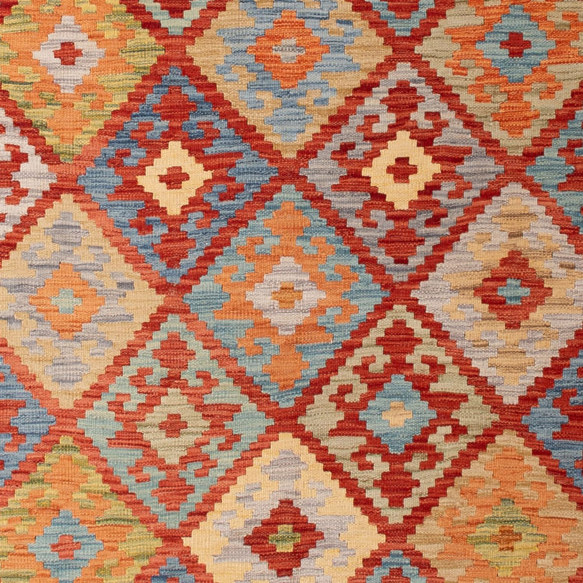 Kelim Rug - Splash - 292 x 201 cm - multicolored