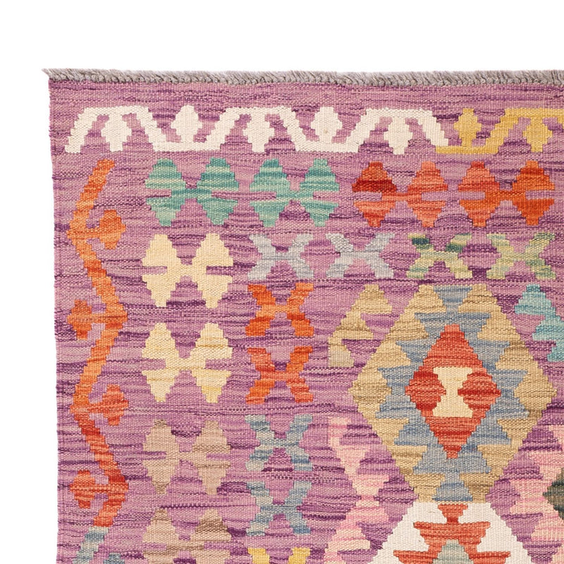 Kelim Rug - Splash - 173 x 124 cm - multicolored