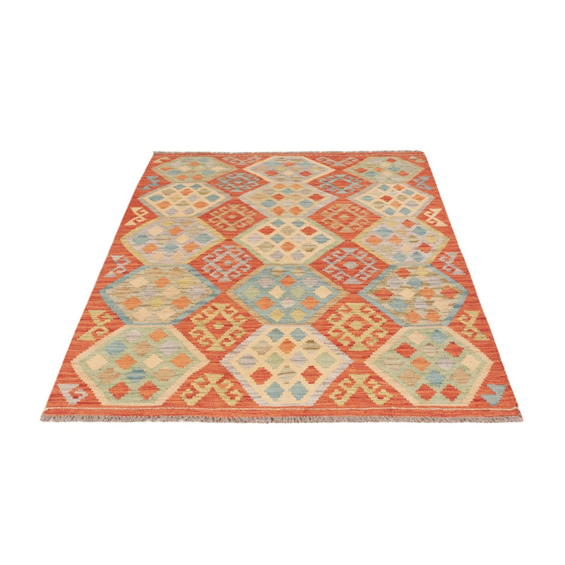 Kelim Rug - Splash - 186 x 122 cm - multicolored