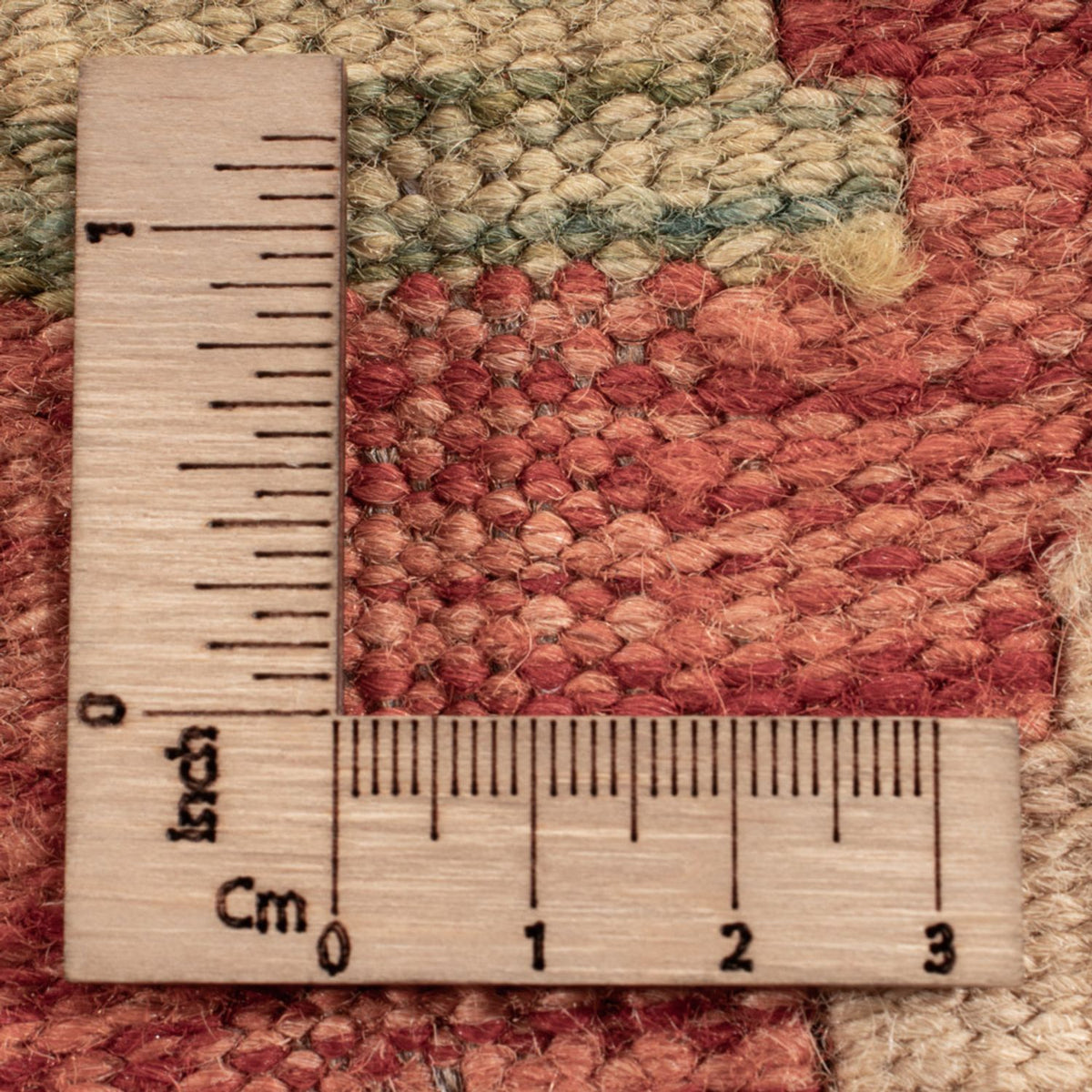 Kelim Rug - Splash - 186 x 122 cm - multicolored