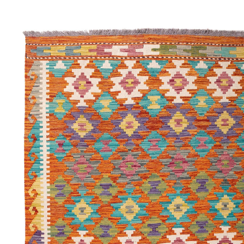 Kelim Rug - Splash - 292 x 213 cm - multicolored