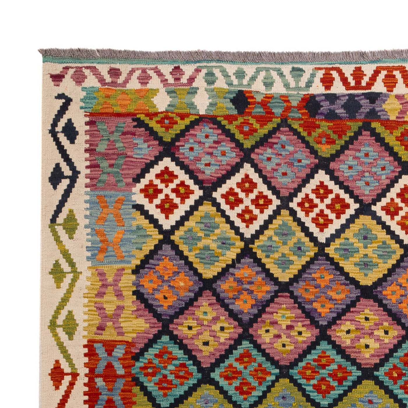 Kilim Maimana Rug 298x206cm - Wool Rug