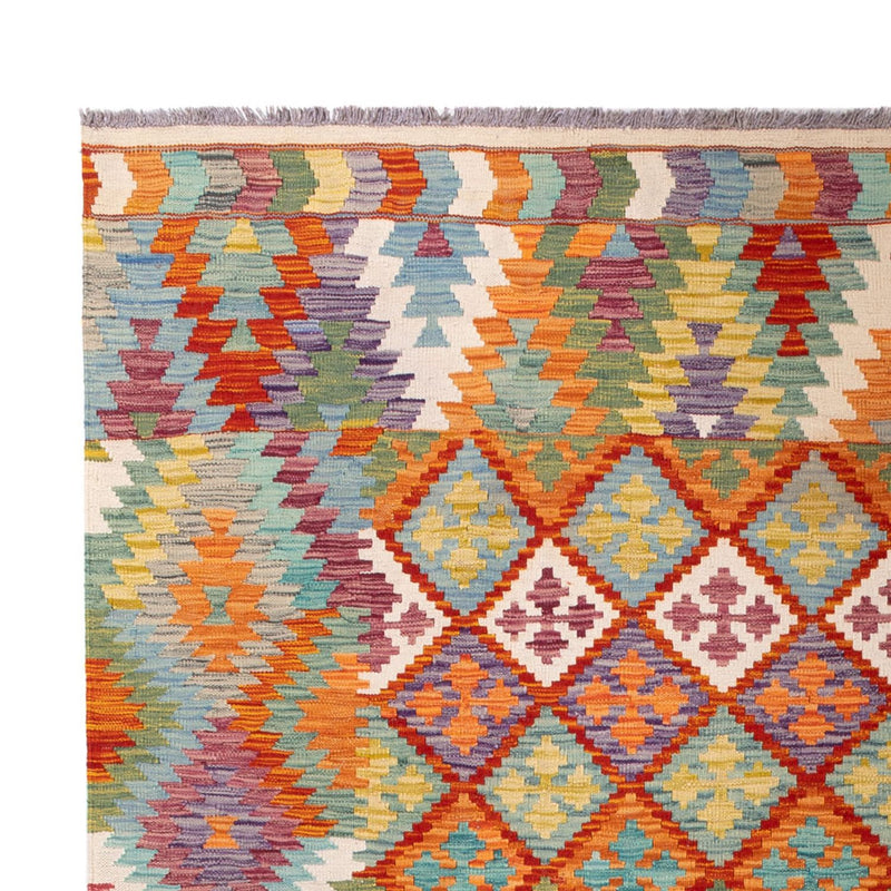 Kelim Rug - Splash - 296 x 209 cm - multicolored