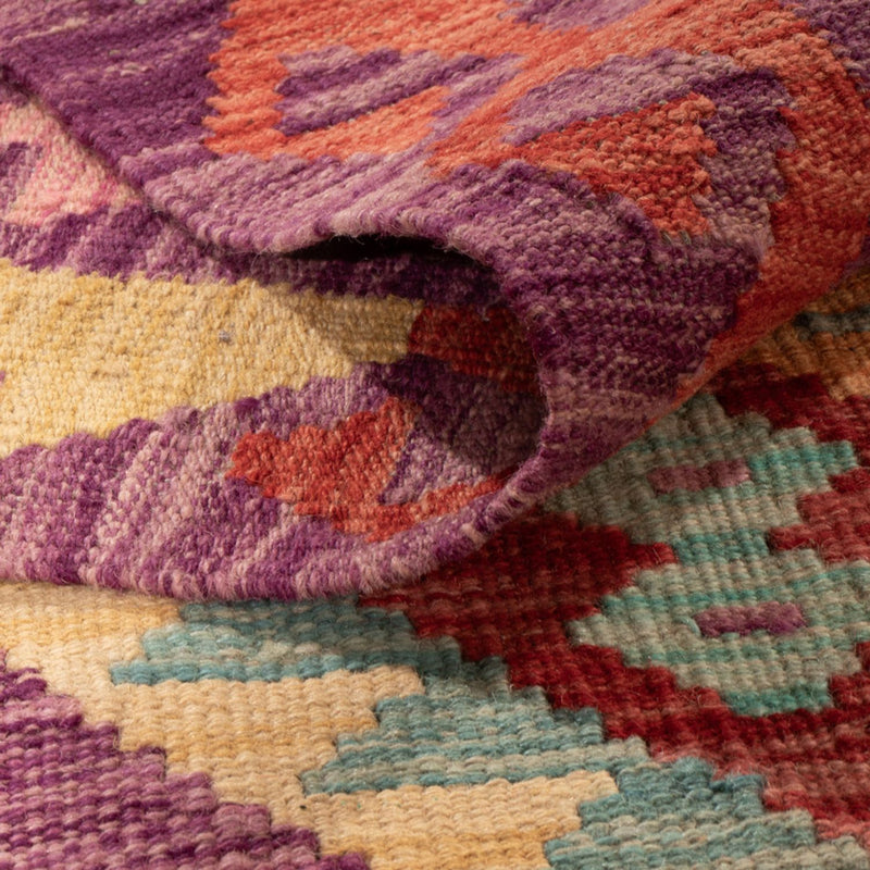 Kelim Rug - Splash - 301 x 200 cm - multicolored