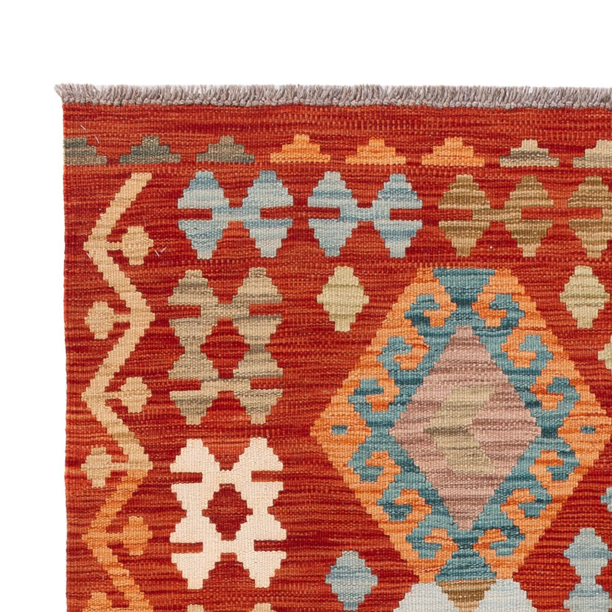 Kelim Rug - Splash - 186 x 120 cm - multicolored