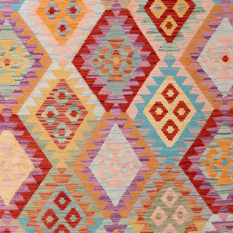 Kelim Rug - Splash - 300 x 203 cm - multicolored