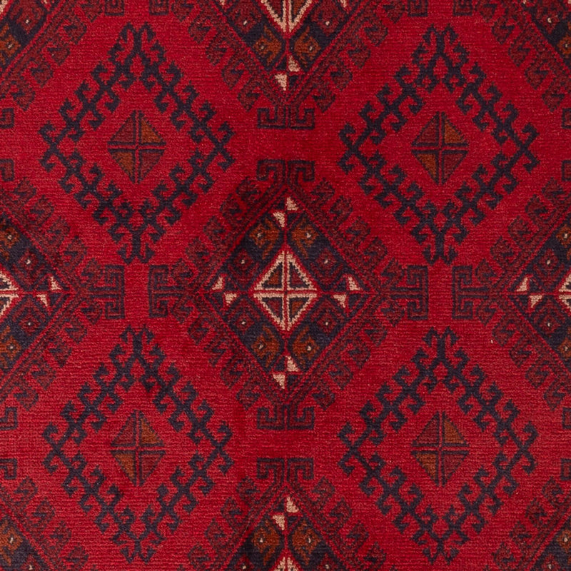 Afghan Rug - Kunduz - 201 x 126 cm - red
