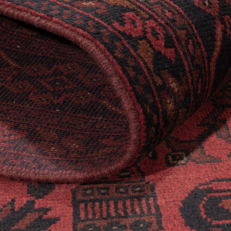 Afghan Rug - Kunduz - 197 x 128 cm - red