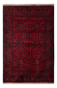 Afghan Rug - Kunduz - 191 x 127 cm - dark red