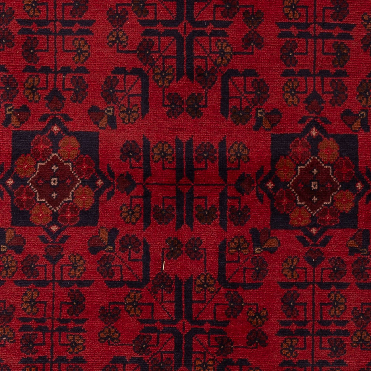 Afghan Rug - Kunduz - 191 x 127 cm - dark red
