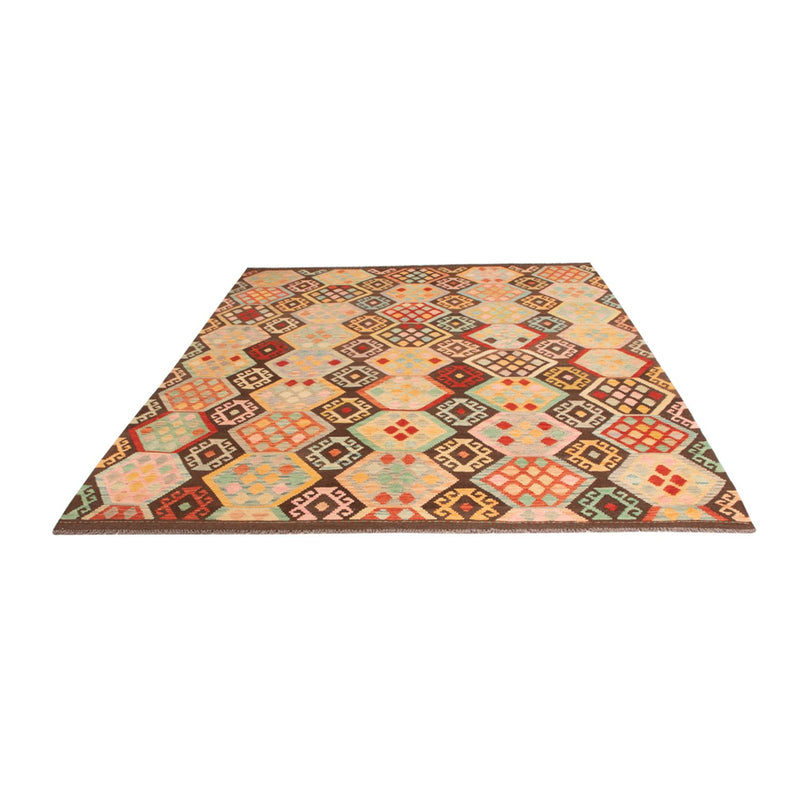 Kelim Rug - Splash - 294 x 201 cm - multicolored