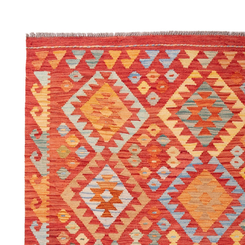 Kelim Rug - Splash - 301 x 193 cm - multicolored