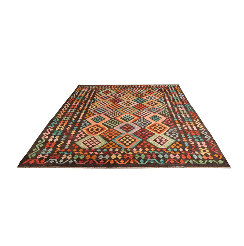 Kelim Rug - Splash - 293 x 206 cm - multicolored