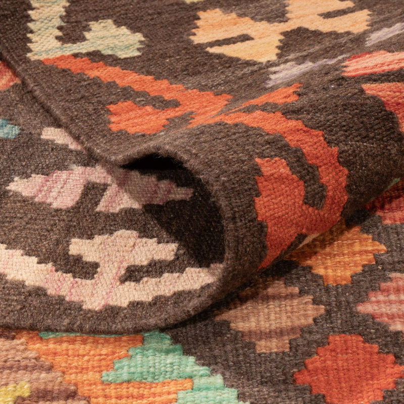 Kelim Rug - Splash - 306 x 201 cm - multicolored