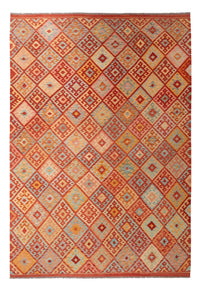 Kelim Rug - Splash - 305 x 207 cm - multicolored