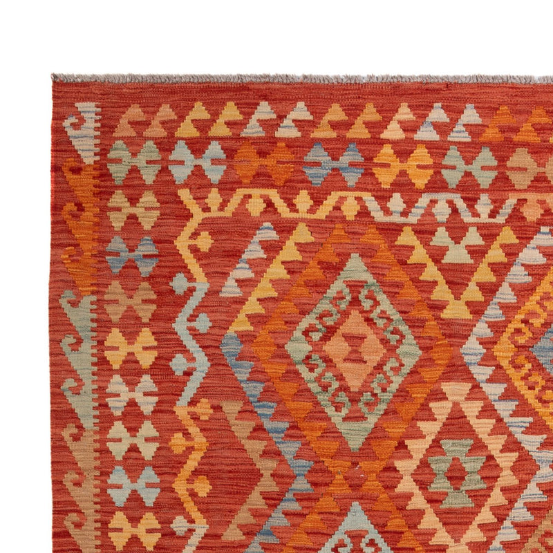 Kelim Rug - Splash - 306 x 194 cm - multicolored