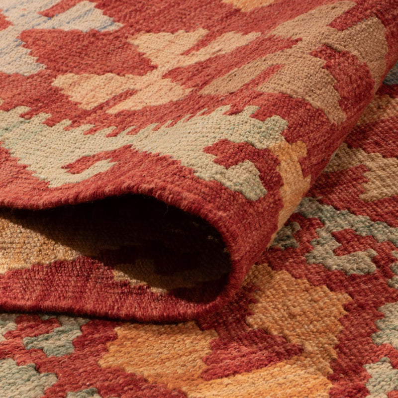 Kelim Rug - Splash - 306 x 194 cm - multicolored