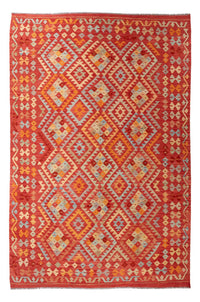 Kelim Rug - Splash - 305 x 200 cm - multicolored