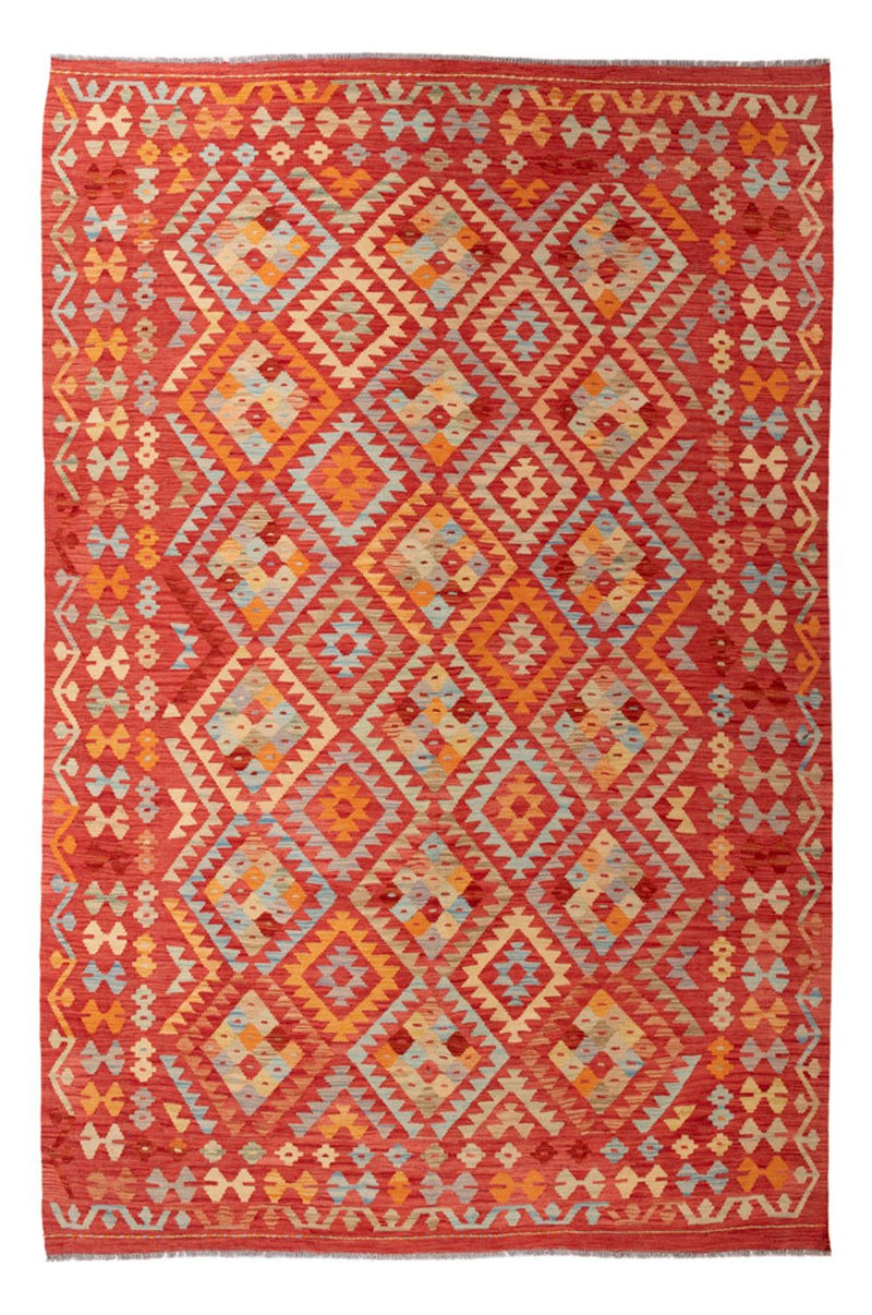 Kelim Rug - Splash - 305 x 200 cm - multicolored
