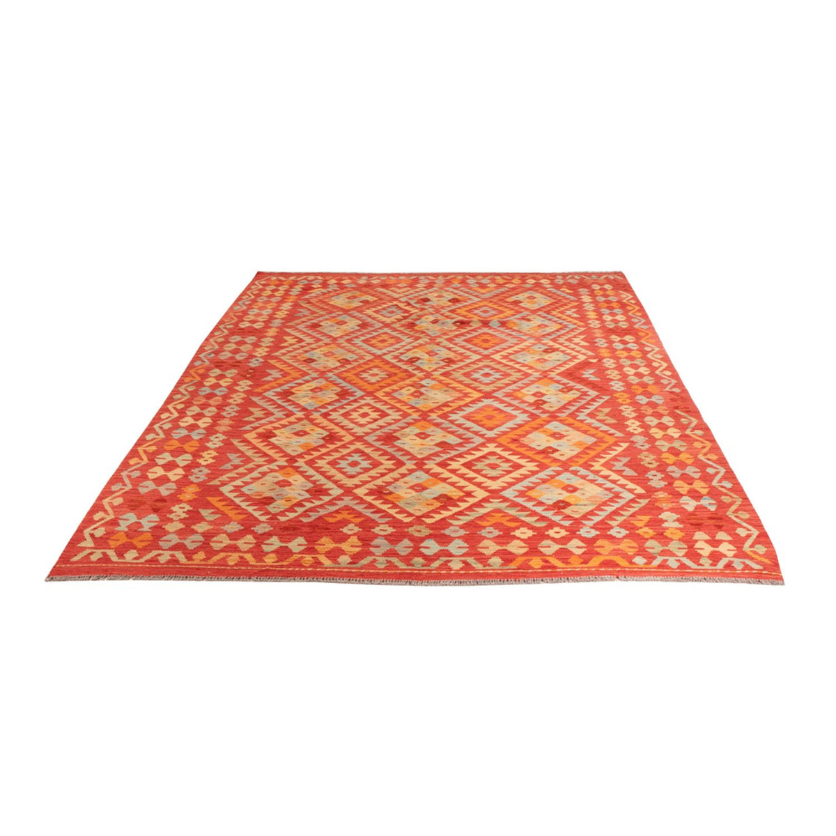 Kelim Rug - Splash - 305 x 200 cm - multicolored