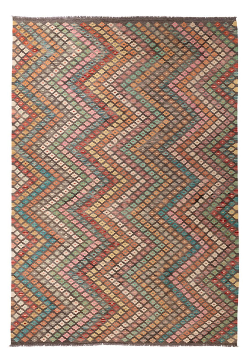 Kelim Rug - Splash - 296 x 204 cm - multicolored