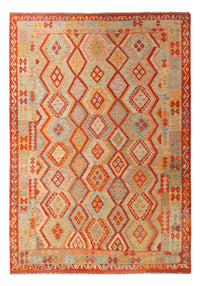Kelim Rug - Splash - 299 x 206 cm - multicolored