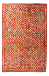 Kelim Rug - Splash - 303 x 199 cm - multicolored