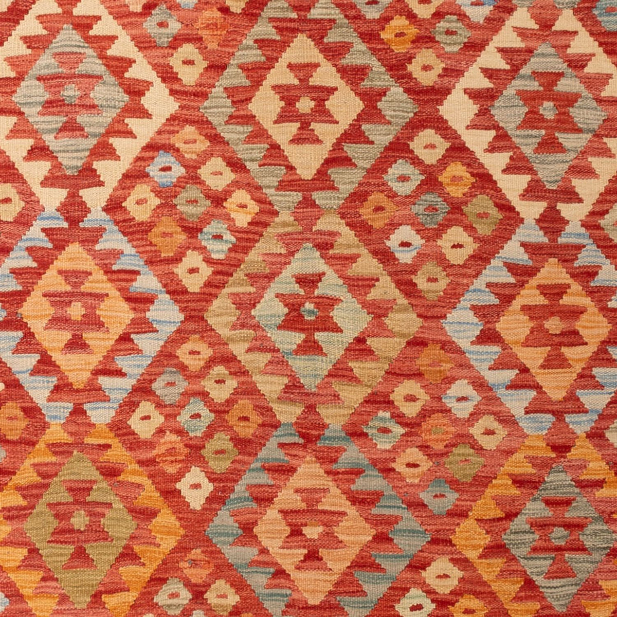 Kelim Rug - Splash - 303 x 199 cm - multicolored