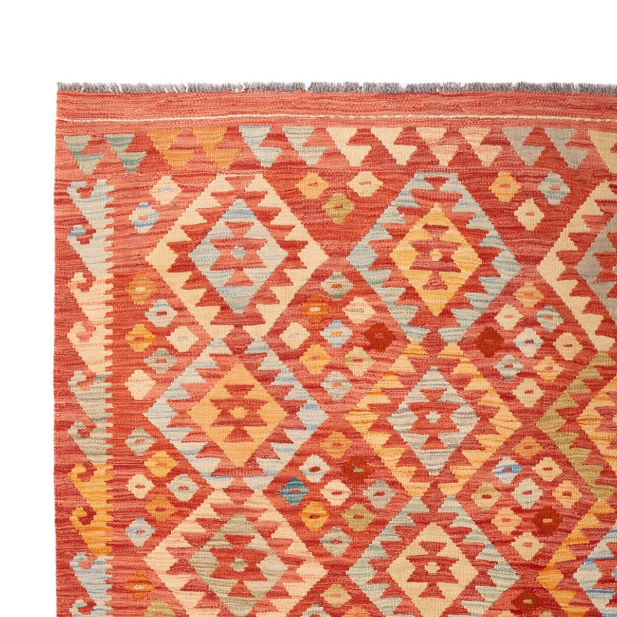 Kelim Rug - Splash - 303 x 199 cm - multicolored