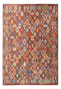 Kelim Rug - Splash - 294 x 213 cm - multicolored