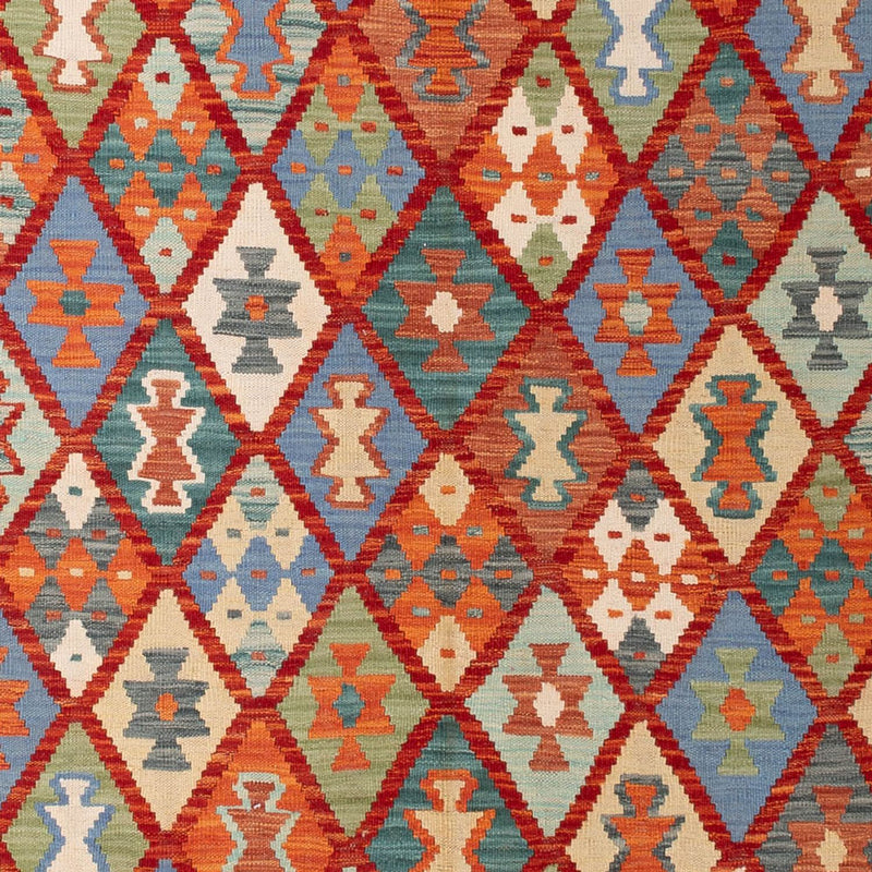 Kelim Rug - Splash - 294 x 213 cm - multicolored