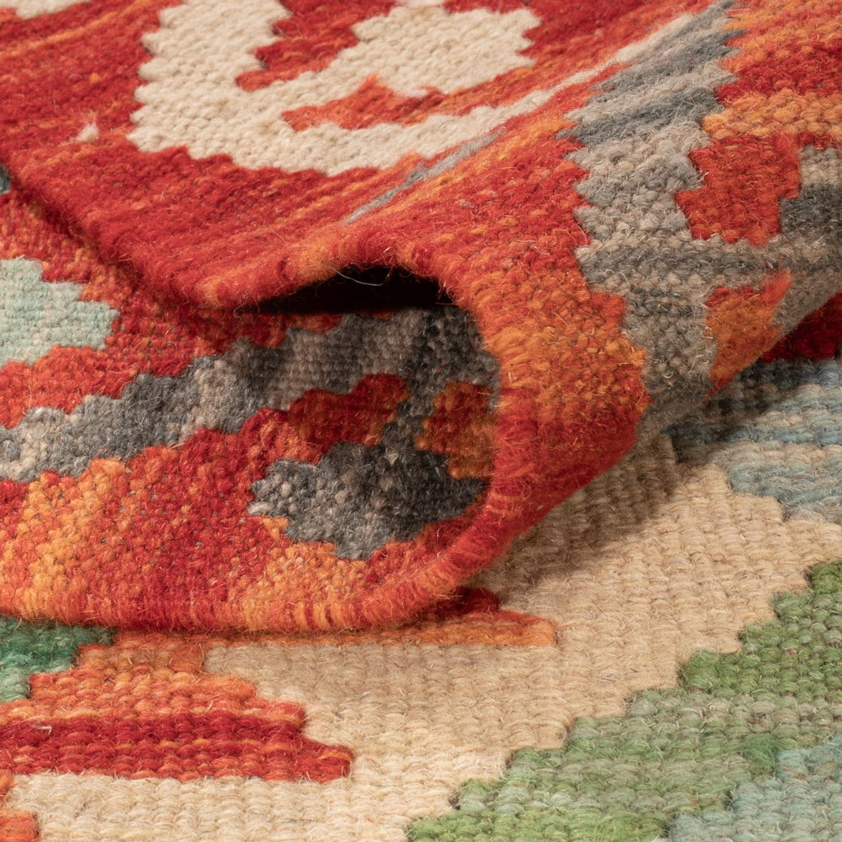 Kelim Rug - Splash - 287 x 211 cm - multicolored