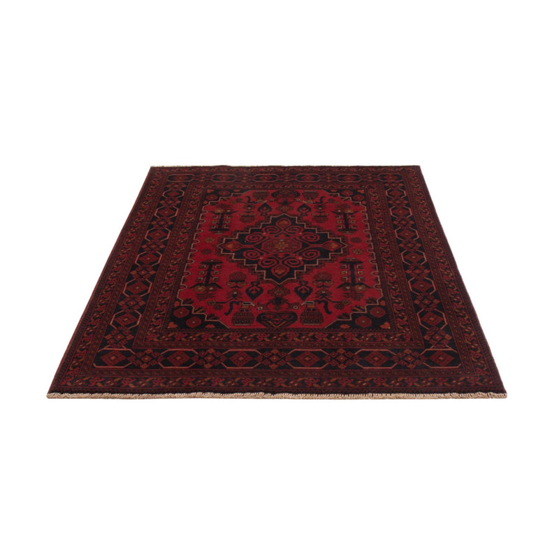 Afghan Rug - Kunduz - 197 x 127 cm - dark red