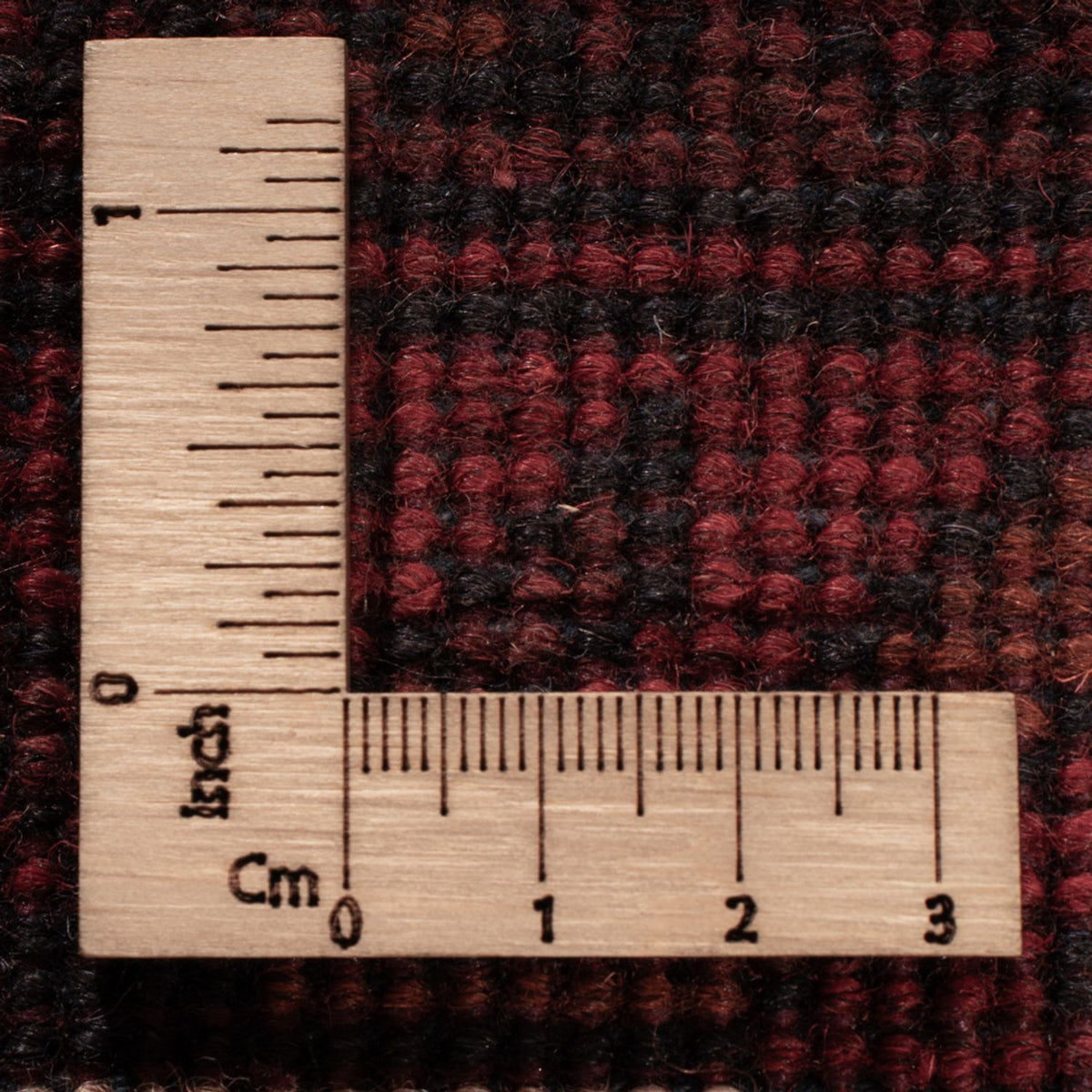 Afghan Rug - Kunduz - 198 x 125 cm - dark red