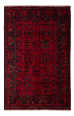 Afghan Rug - Kunduz - 195 x 125 cm - dark red