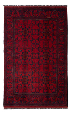 Afghan Rug - Kunduz - 197 x 125 cm - dark red
