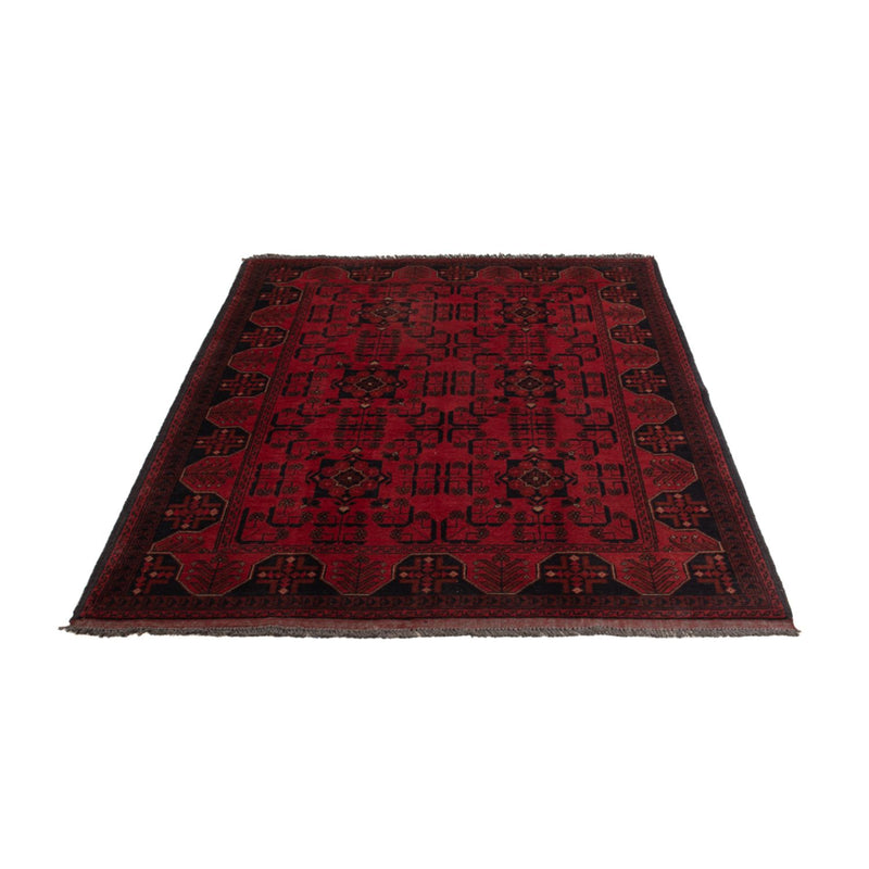 Afghan Rug - Kunduz - 197 x 121 cm - dark red