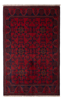 Afghan Rug - Kunduz - 196 x 121 cm - dark red